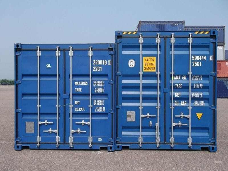 40ft standard shipping container